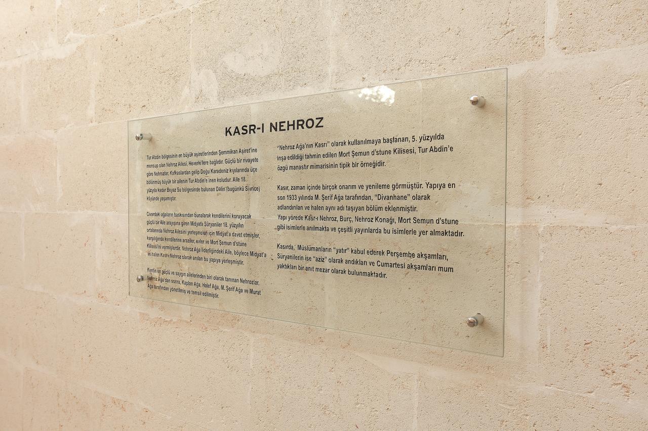 Kasr-I Nehroz Hotel Midyat Extérieur photo